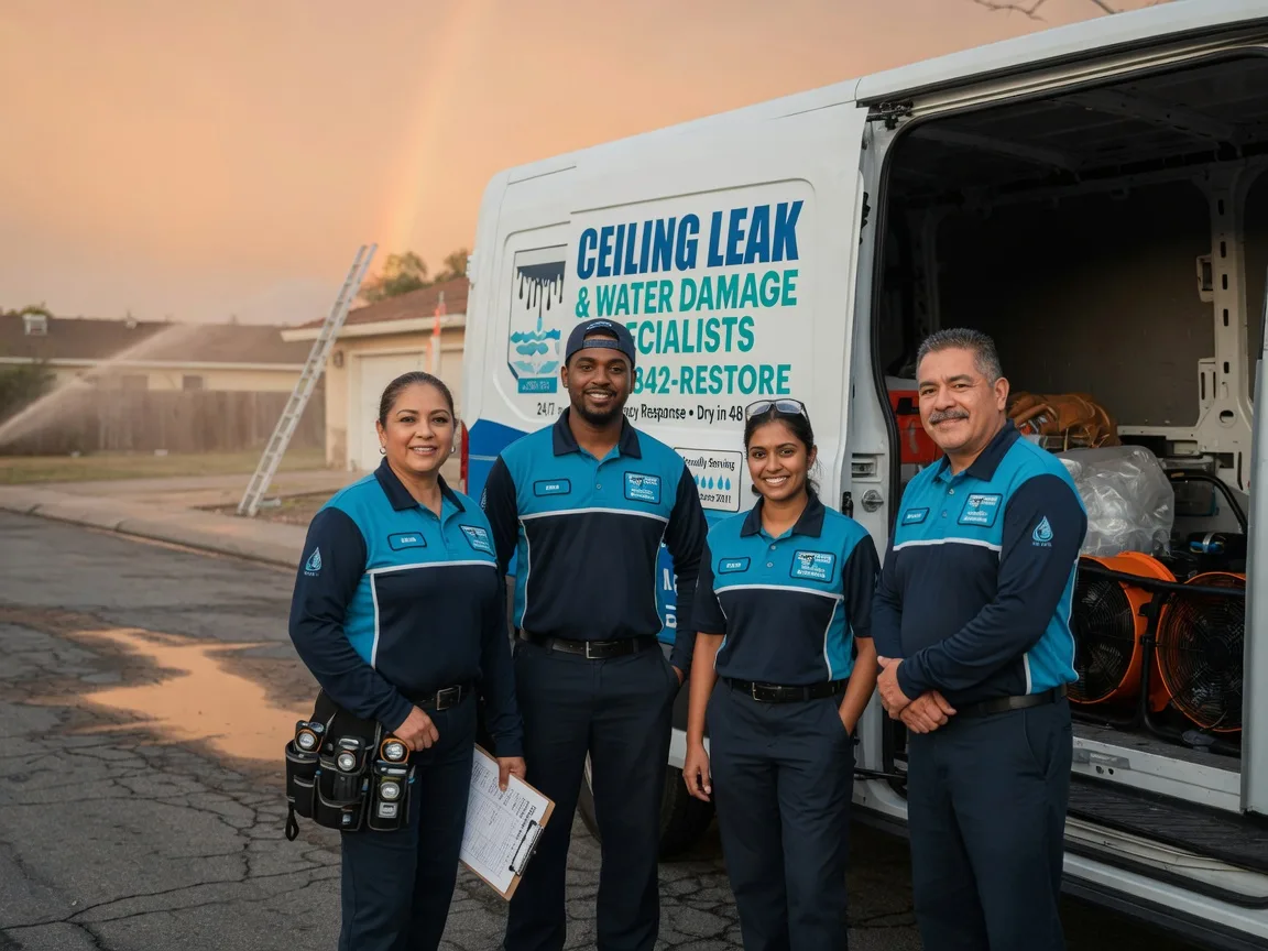 Ceiling Leak Cleanup company in Topsham, VT